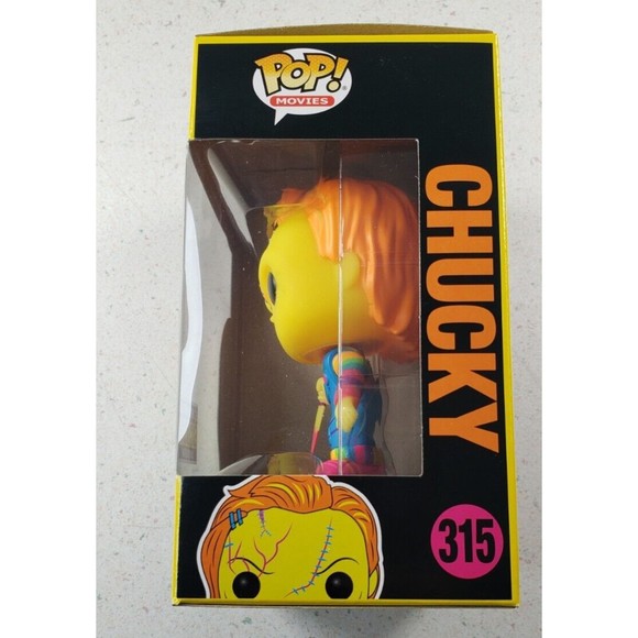 MINT Child's Play Chucky Black Light Funko Pop! Vinyl Figure #315 - Picture 5 of 13